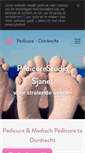 Mobile Screenshot of pedicurestudio.nl